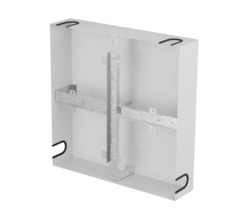Lanberg Stelaż zapasu kabla 500x500 szary AK-3155-S