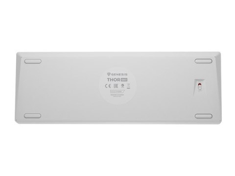 Natec Klawiatura Genesis THOR 660 G2 US RGB biała