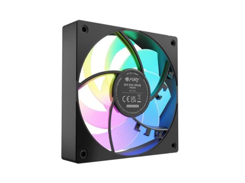 Natec Wentylator Fury Sai S12 ARGB PWM czarny