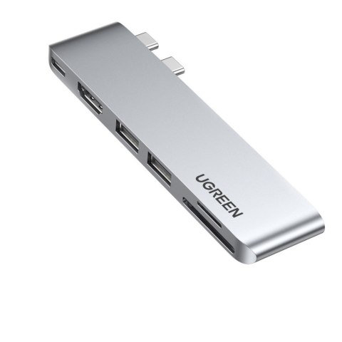 Ugreen HUB 2x USB-C 1x USB-C HDMI 2xU SB SD MicroSD