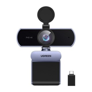 Ugreen Kamera internetowa 4K 30FPS wbudowane mikrofony osłona prywatności
