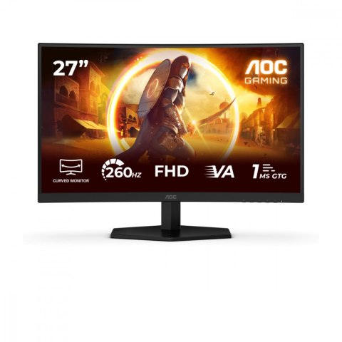 AOC Monitor 27 cali C27G42ZE Curved VA 260Hz HDMI DP