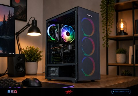 BSG Raptor V15 AMD Ryzen 5 AMD Radeon RX 7600 16GB DDR4 512GB SSD Windows 11 Pro Zasilacz Endorfy