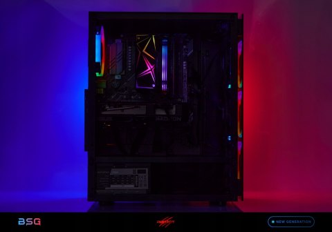 BSG Raptor V15 AMD Ryzen 5 AMD Radeon RX 7600 16GB DDR4 512GB SSD Windows 11 Pro Zasilacz Endorfy