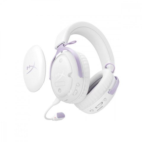 HyperX Zestaw słuchawkowy gamingowy Cloud III S bezprzewodowy lawendowy - D95DFAA