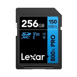 Lexar Karta pamięci Professional 800x Pro 256GB SDXC UHS-I 150MB/s read