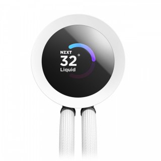 NZXT Chłodzenie wodne Kraken plus 360 RGB LCD białe