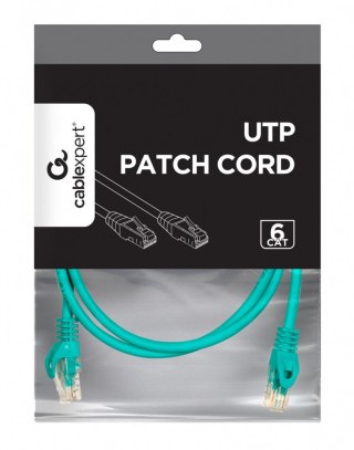 Gembird Patchcord kat.6 UTP 1.5m kolor zielony