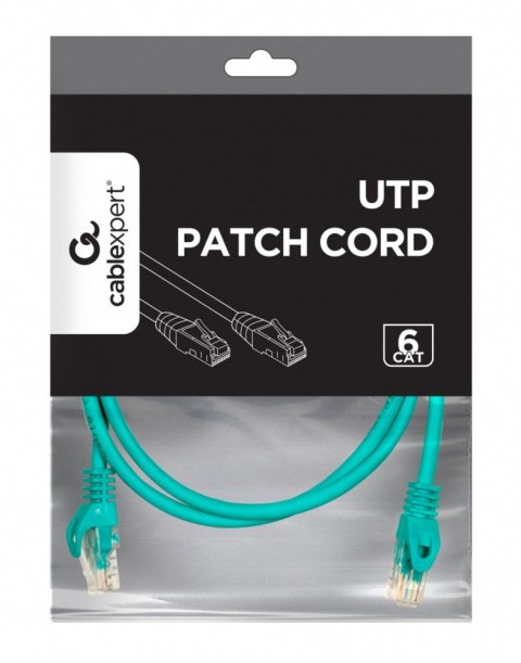 Gembird Patchcord kat.6 UTP 1.5m kolor zielony