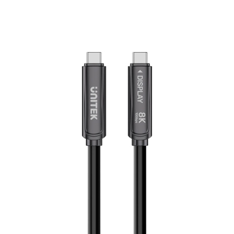 Kabel Przewód Unitek C14178ABK01 USB-C USB-C 10 Gbps PD 60 W 8K 30 Hz 5 m