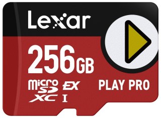 Lexar Karta pamięci microSDHX PLAY PRO 256GB EXPRESS 7.1 900MB/s