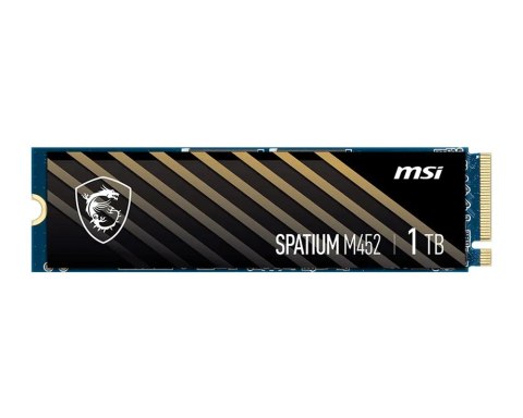 MSI Dysk SSD SPATIUM M452 1TB M.2 PCIe 4.0 3600/3100MB/s
