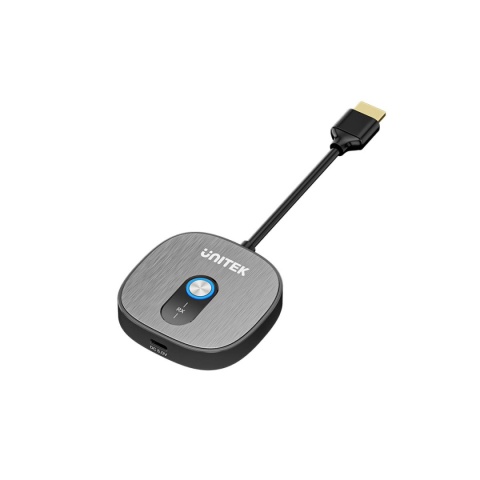 Odbiornik Unitek Bezprzewodowy HDMI Do Nadajnika V1711A Dodatkowy Czarny