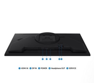Samsung Monitor 25 cali Odyssey G4 G40H IPS 1920x1080 FHD 16:9 1xHDMI 1xDP 1ms 240/300Hz HAS+PIV głośniki płaski 2Yd2d (LS25HG402EUXEN)