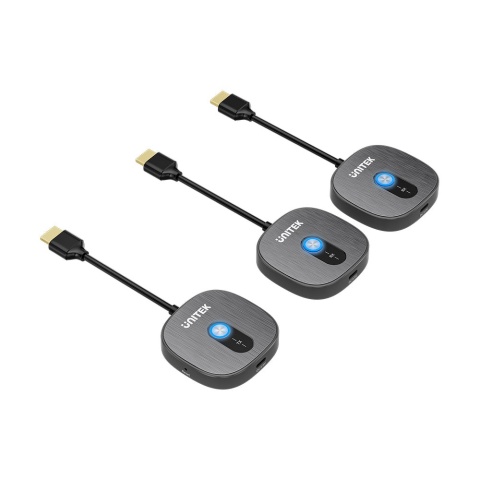 Zestaw Transmiter Unitek Bezprzewodowy HDMI 1080p 1 Nadajnik 2 Odbiorniki