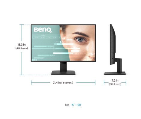 Benq Monitor 24 cale GW2490P IPS 4ms/120Hz/1080P/HDMI