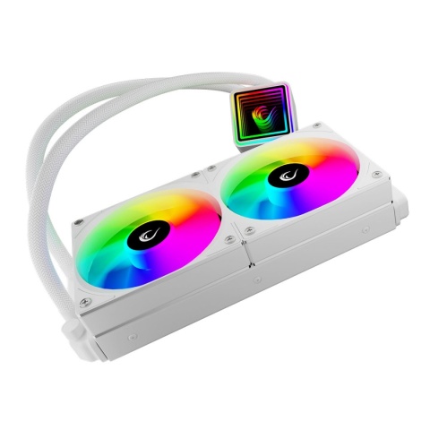 Chłodzenie Wodne Rampage INFINITE V240 ARGB 240 mm Do CPU LGA 115X Białe