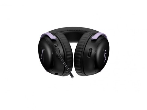 HyperX Zestaw słuchawkowy gamingowy Cloud III czarny-lawendowy - DF7F0AA
