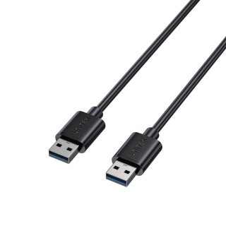 Kabel Przewód Unitek C14102BK03 USB 3.0 USB-A USB-A 5 Gbps 1,5 m Czarny