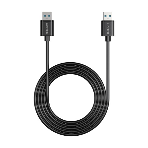 Kabel Przewód Unitek C14102BK03 USB 3.0 USB-A USB-A 5 Gbps 1,5 m Czarny