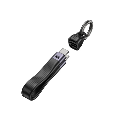 Kabel Przewód Unitek USB-C Do USB-C USB4 40 Gbps PD 240 W 8K 13 cm Czarny