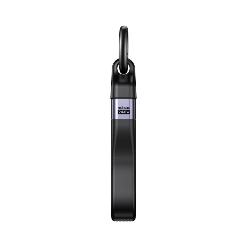 Kabel Przewód Unitek USB-C Do USB-C USB4 40 Gbps PD 240 W 8K 13 cm Czarny