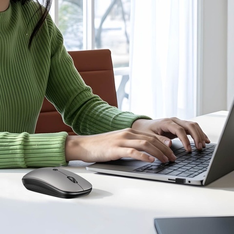 Myszka Unitek Bezprzewodowa Optyczna 2,4 GHz Do Laptopa Komputera Biurowa