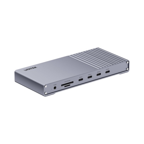 Stacja Dokująca Unitek USB4 40 Gbps HDMI 2.1 8K 120 W 6x USB-C Czytnik SD