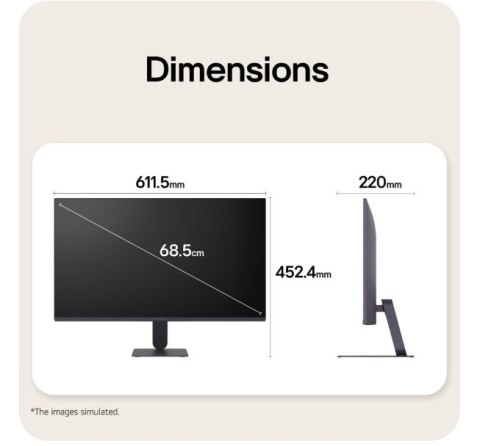 LG Electronics Monitor gamingowy 27G411B-B 27 cali FHD UltraGear