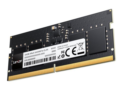 Lexar Pamięć do laptopa DDR5 SODIMM 24GB(1*24GB)/5600 CL46