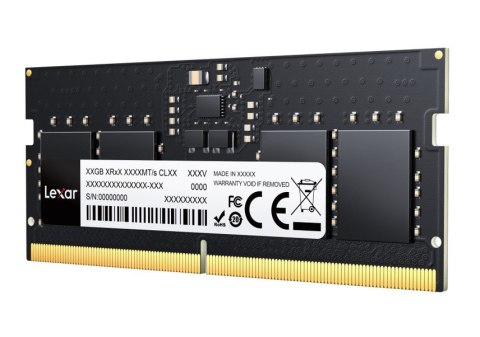 Lexar Pamięć do laptopa DDR5 SODIMM 24GB(1*24GB)/5600 CL46
