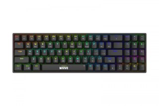 MARVO Klawiatura mechaniczna SHOGO 78W wireless czarna