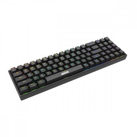 MARVO Klawiatura mechaniczna SHOGO 78W wireless czarna
