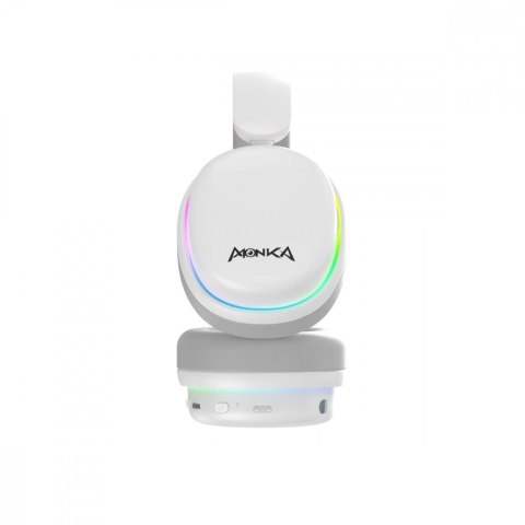 MONKA Słuchawki nauszne ECHO RS bezprzewodowe BT 2.4G USB-C