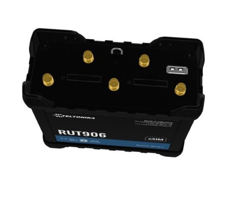 TELTONIKA Router RUT906 4G LTE RS232/RS485, 4G LTE (Cat 4), 3G, 2G, DUAL SIM, RS232/RS485, GNSS, NTRIP