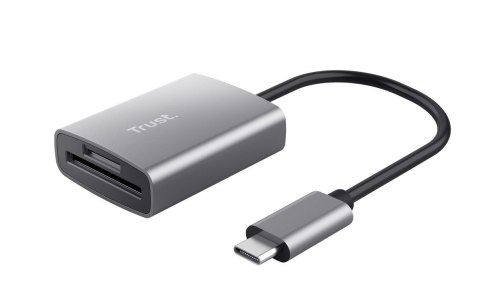 Trust Czytnik kart USB Dalyx w aluminiowej obudowie